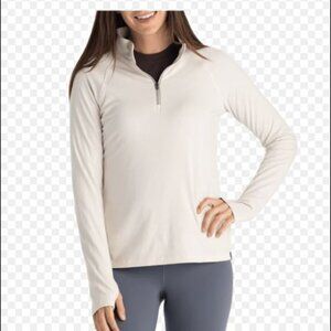 Free Fly Women's Flex Quarter-Zip Top - S NWOT